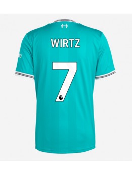 Billige Liverpool Florian Wirtz #7 Tredjedrakt 2025-26 Kortermet